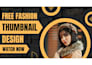design youtube thumbnail, thumbnail design, custom thumbnail and banner design